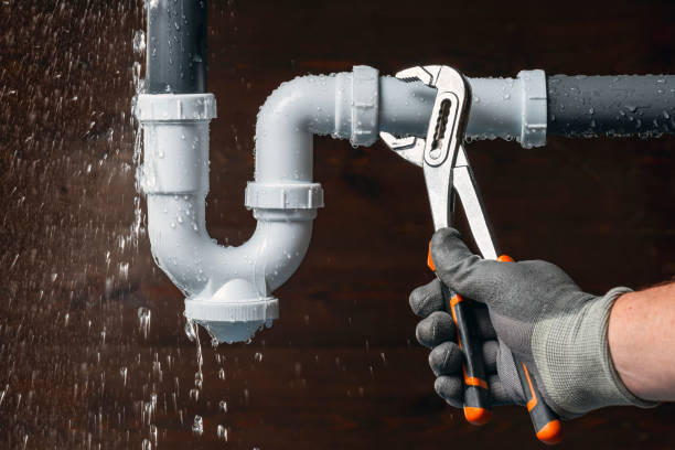 Professional Sewer Line Repair technician working in Benedict, MD